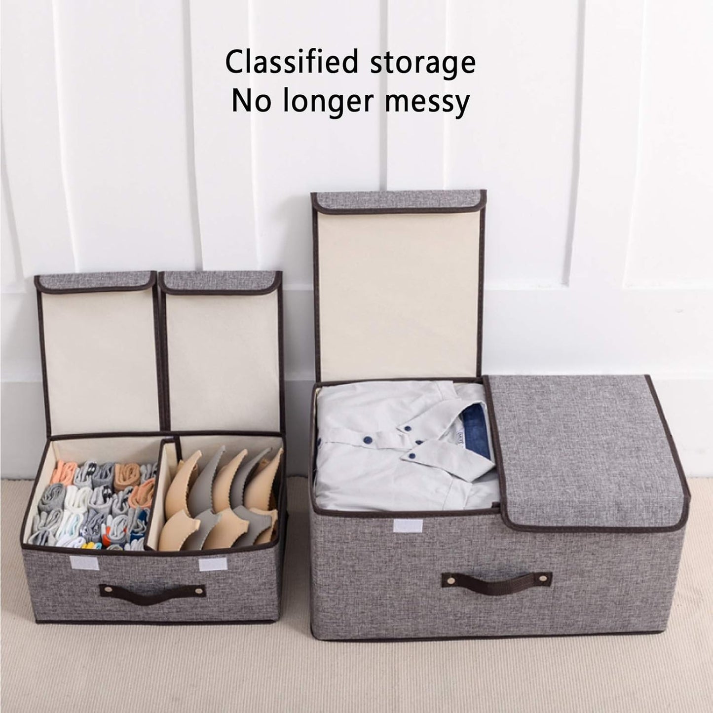 Caja Organizadora Reforzada Doble Tapa - 3x2