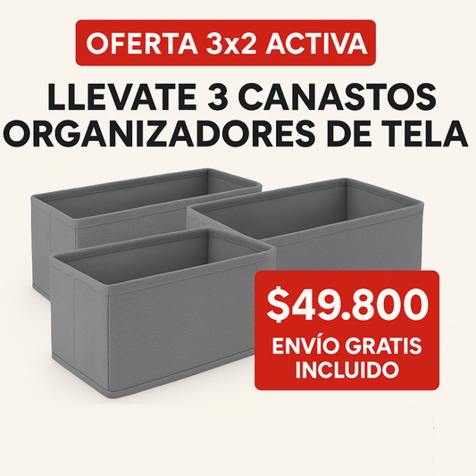 CANASTO ORGANIZADOR PREMIUM